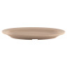G.E.T - SuperMel 10" x 6.75" Sandstone Oval Platter (24 Per Case) - M-811-T