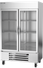 Beverage-Air - 52" Horizon Reach-In Freezer w/ 2 Glass Swing Doors - HBF49HC-1-G