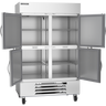 Beverage-Air - 52" Horizon Reach-In Freezer w/ 4 Solid Swing Half Doors - HBF49HC-1-HS