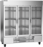 Beverage-Air - 75" Horizon Reach-In Freezer w/ 3 Glass Swing Doors - HBF72HC-1-G