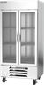 Beverage-Air - 39" Horizon Stainless Steel Reach-In Refrigerator w/ 2 Glass Swing Doors - HBR35HC-1-G