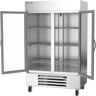 Beverage-Air - 52" Horizon Stainless Steel Reach-In Refrigerator w/ 2 Glass Swing Doors - HBR49HC-1-G