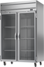 Beverage-Air - 52" Horizon Stainless Steel Reach-In Freezer w/ 2 Glass Swing Doors - HF2HC-1G