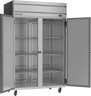 Beverage-Air - 52" Horizon Stainless Steel Reach-In Freezer w/ 2 Solid Swing Doors - HFPS2HC-1S