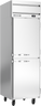 Beverage-Air - 26" Horizon Stainless Steel Reach-In Freezer w/ 2 Solid Swing Half Doors - HFS1HC-1HS