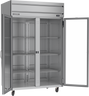 Beverage-Air - 52" Horizon Stainless Steel Reach-In Freezer w/ 2 Glass Swing Doors - HFS2HC-1G
