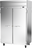 Beverage-Air - 52" Horizon Stainless Steel Reach-In Pass-Thru Warming Cabinet  w/ 4 Solid Swing Doors - HH2-1S-PT