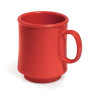 G.E.T - Diamond Harvest 8 oz Cranberry Tritan Stacking Mug (24 Per Case) - TM-1308-CR