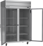 Beverage-Air - 52" Horizon Stainless Steel Reach-In Refrigerator w/ 2 Glass Swing Doors - HR2HC-1G