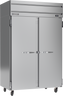 Beverage-Air - 52" Horizon Stainless Steel Reach-In Refrigerator w/ 2 Solid Swing Doors - HR2HC-1S