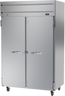 Beverage-Air - 52" Horizon Stainless Steel Reach-In Refrigerator w/ 2 Solid Swing Doors - HR2HC-1S