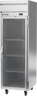 Beverage-Air - 26" Horizon Stainless Steel Reach-In Refrigerator w/ 1 Glass Swing Door - HRP1HC-1G