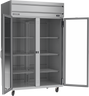 Beverage-Air - 52" Horizon Stainless Steel Reach-In Refrigerator w/ 2 Glass Swing Doors - HRP2HC-1G