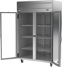 Beverage-Air - 52" Horizon Stainless Steel Reach-In Refrigerator w/ 2 Glass Swing Doors - HRP2HC-1G