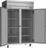 Beverage-Air - 52" Horizon Stainless Steel Reach-In Refrigerator w/ 2 Solid Swing Doors - HRP2HC-1S