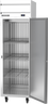 Beverage-Air - 26" Horizon Stainless Steel Reach-In Refrigerator w/ 1 Solid Swing Door -