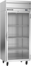 Beverage-Air - 35" Horizon Stainless Steel Reach-In Refrigerator w/ 1 Glass Swing Door - HRPS1WHC-1G