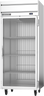 Beverage-Air - 35" Horizon Stainless Steel Reach-In Refrigerator w/ 1 Glass Swing Door - HRPS1WHC-1G