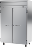 Beverage-Air - 52" Horizon Stainless Steel Reach-In Refrigerator w/ 2 Solid Swing Doors - HRPS2HC-1S