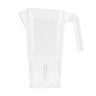 G.E.T - 64 oz SAN Plastic Stackable Pitcher (12 Per Case) - BP-64-CL