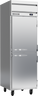 Beverage-Air - 26" Horizon Stainless Steel Reach-In Refrigerator w/ 2 Solid Swing Half Doors - HRS1HC-1HS