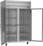 Beverage-Air - 52" Horizon Stainless Steel Reach-In Refrigerator w/ 2 Glass Swing Doors - HRS2HC-1G