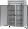 Beverage-Air - 52" Horizon Stainless Steel Reach-In Refrigerator w/ 2 Solid Swing Doors - HRS2HC-1S