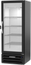 Beverage-Air - 25" MarketMax IQ Black Merchandiser Freezer w/ 1 Swing Glass Door - MMF12HC-1-B-IQ