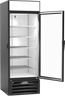 Beverage-Air - 28" MarketMax IQ Black Merchandiser Freezer w/ 1 Swing Glass Door - MMF23HC-1-B-IQ
