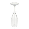G.E.T - 6 oz SAN Plastic Clear Champagne Glass (24 Per Case) - BRA-2-PC-CL