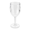 G.E.T - 8 oz SAN Plastic Clear Wine Glass (24 Per Case) - SW-1404-1-SAN-CL