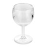 G.E.T - 6 oz SAN Plastic Clear Wine Glass (24 Per Case) - SW-1406-1-SAN-CL