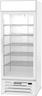 Beverage-Air - 30" MarketMax White Merchandiser Freezer w/ 1 Swing Glass Door -