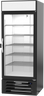 Beverage-Air - 30" MarketMax IQ Black Merchandiser Freezer w/ 1 Swing Glass Door - MMF27HC-1-B-IQ