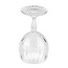 G.E.T - 6 oz SAN Plastic Clear Fluted Wine Glass (24 Per Case) - SW-1421-1-SAN-CL