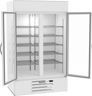 Beverage-Air - 47" MarketMax White Merchandiser Freezer w/ 2 Swing Glass Doors - MMF44HC-1-W