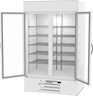 Beverage-Air - 47" MarketMax White Merchandiser Freezer w/ 2 Swing Glass Doors - MMF44HC-1-W