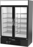 Beverage-Air - 52" MarketMax Black Merchandiser Freezer w/ 2 Swing Glass Doors - MMF49HC-1-B