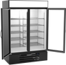 Beverage-Air - 52" MarketMax Black Merchandiser Freezer w/ 2 Swing Glass Doors - MMF49HC-1-B