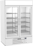 Beverage-Air - 52" MarketMax White Merchandiser Freezer w/ 2 Swing Glass Doors - MMF49HC-1-W