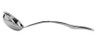 G.E.T - 2 oz Stainless Steel Solid Soup Ladle W/ Pounded Finish (12 Per Case) - BSPD-08
