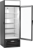 Beverage-Air - 28" MarketMax IQ Black Merchandiser Refrigerator w/ 1 Swing Glass Door - MMR23HC-1-B-IQ