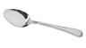 G.E.T - 10" Stainless Steel Solid Spoon W/ Mirror Finish (12 Per Case) - BSRIM-03