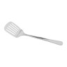G.E.T - 10.8" Stainless Steel Slotted Spatula W/ Mirror Finish (12 Per Case) - BSRIM-15