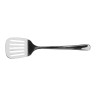 G.E.T - 10.8" Stainless Steel Slotted Spatula W/ Mirror Finish (12 Per Case) - BSRIM-15