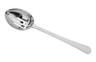 G.E.T - 4 oz Stainless Steel Portion Control Slotted Spoon W/ Mirror Finish (12 Per Case) - BSRIM-25