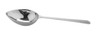 G.E.T - 8 oz Stainless Steel Portion Control Slotted Spoon W/ Mirror Finish (12 Per Case) - BSRIM-27