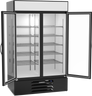 Beverage-Air - 47" MarketMax Black Wine Refrigerator w/ 2 Swing Glass Doors - MMR44HC-1-B-WINE