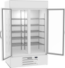 Beverage-Air - 47" MarketMax White Wine Refrigerator w/ 2 Swing Glass Doors - MMR44HC-1-W-WINE