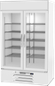 Beverage-Air - 47" MarketMax White Wine Refrigerator w/ 2 Swing Glass Doors - MMR44HC-1-W-WINE